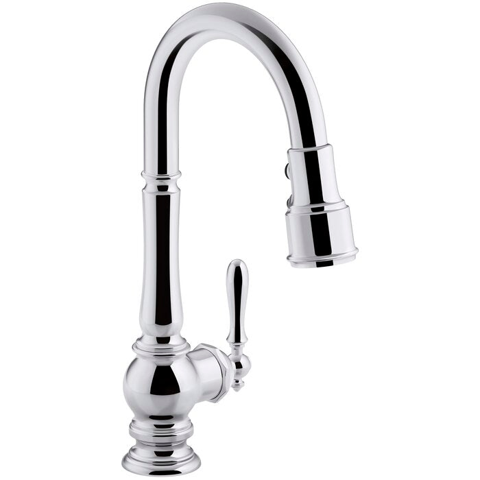Artifacts Single-Hole Kitchen Sink Faucet K-99261-CP