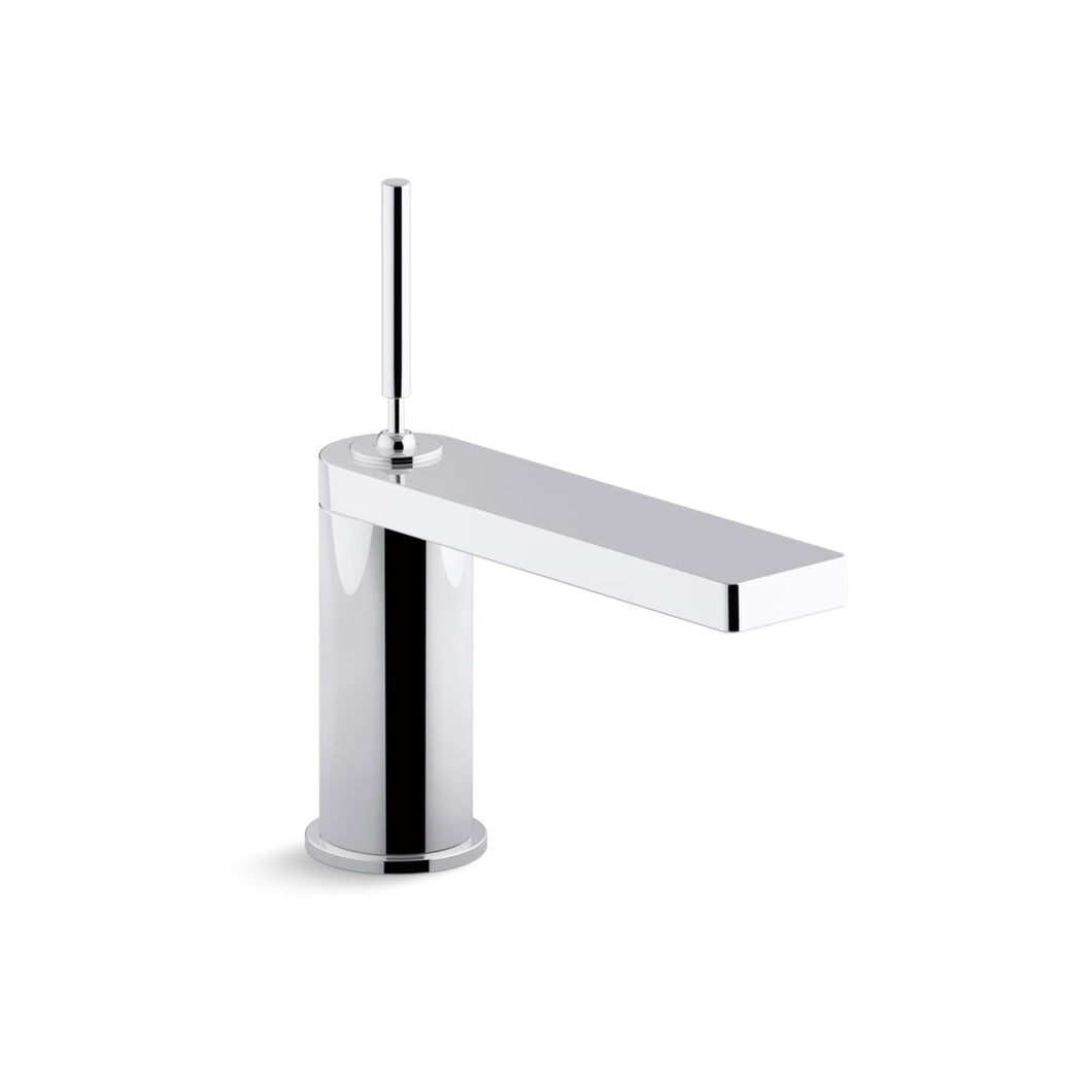 Composed Single Bathroom Sink Faucet with Joystick Handle K-73158-4