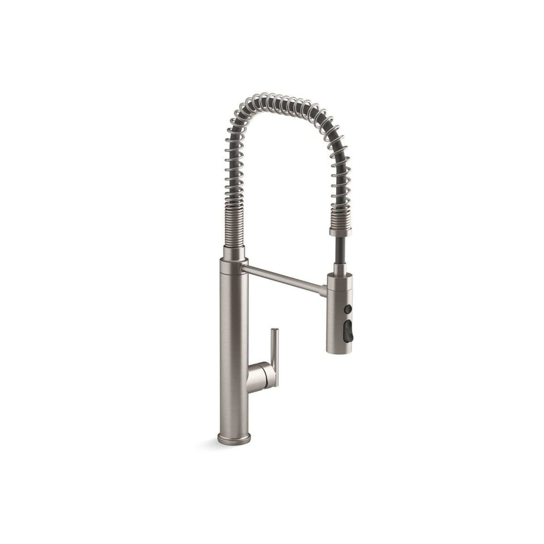 Purist®Single-handle semi-professional kitchen sink faucet K-24982-VS