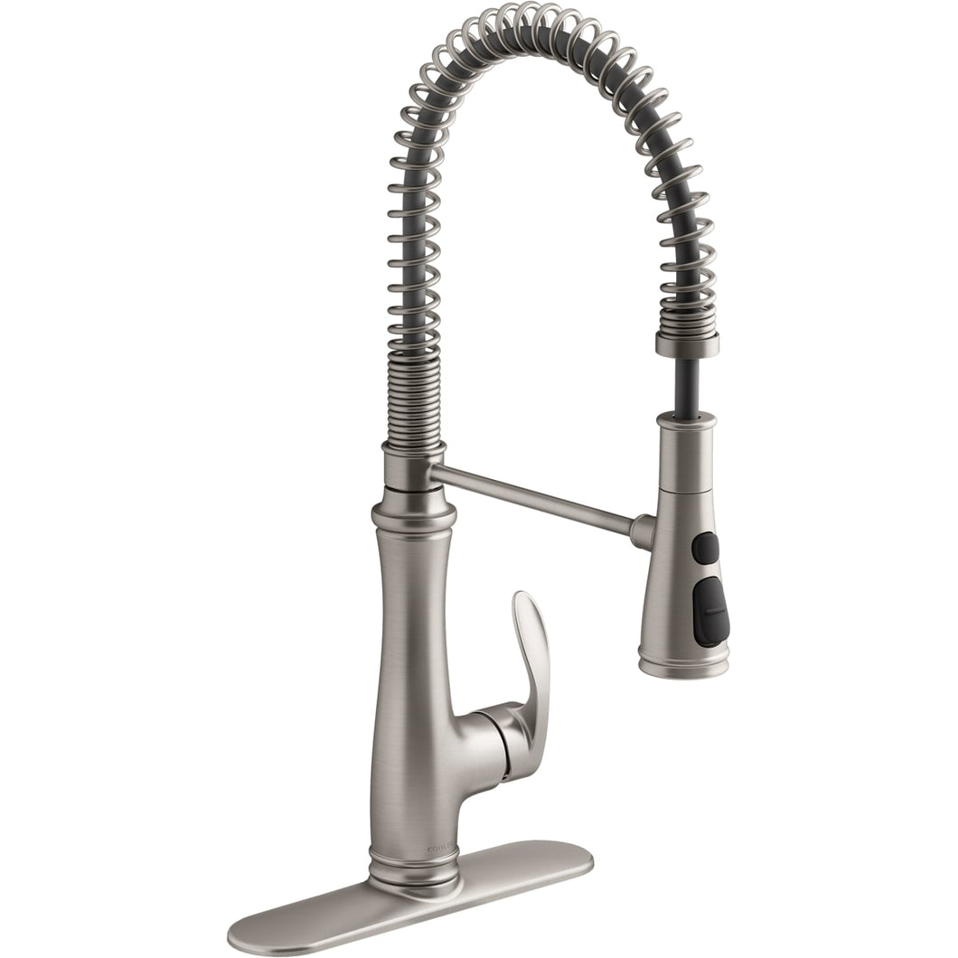 Bellera Kitchen Sink Faucet, Vibrant Stainless K-29106-VS