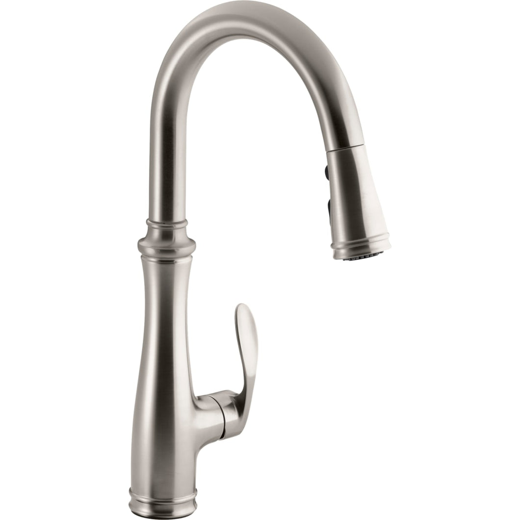 Bellera®single-hole or three-hole kitchen sink faucet with pull-down 16-3/4