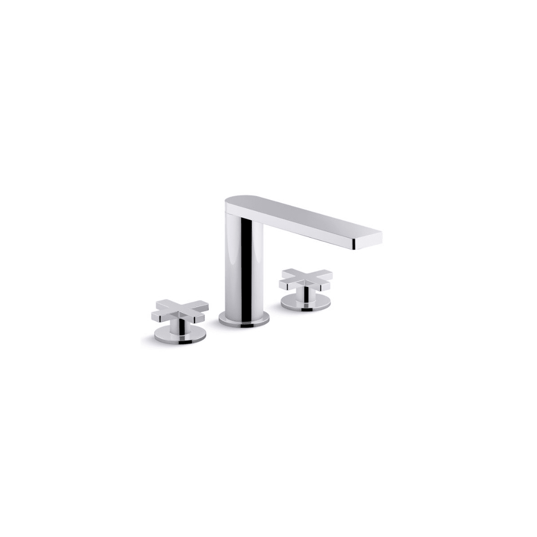 Composed Widespread Bathroom Sink Faucet with Cross Handles K-73060-3-CP