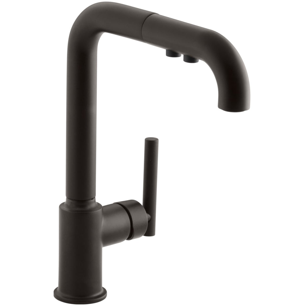Purist Primary Pullout Kitchen Faucet K-7505-BL