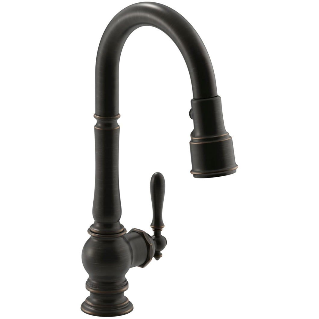 Artifacts®single-hole kitchen sink faucet with 16