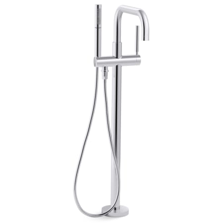 Purist Bath Filler/Hand shower, 37.00 x 7.93 x 12.06 inches K-T97328-4-CP